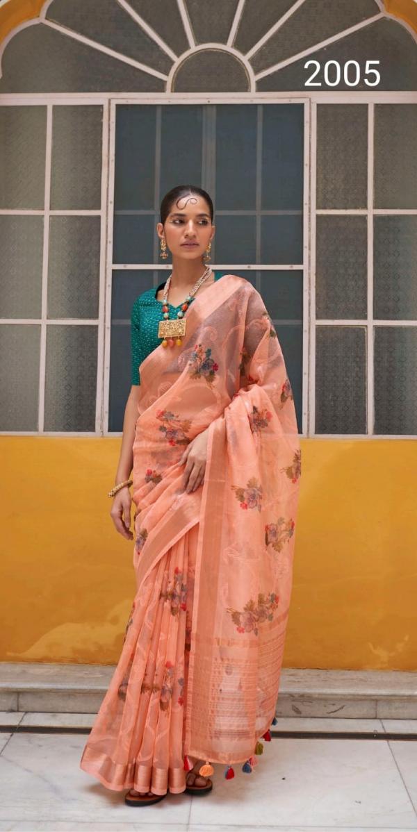 Kimora Pariza Soft Tissue Silk Designer Saree Collection